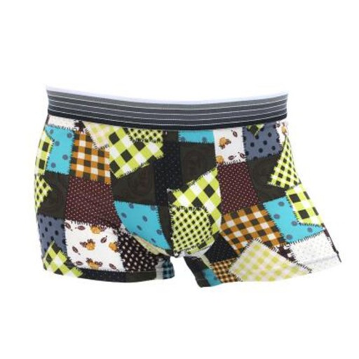 Pánske farebné boxerky so vzorom