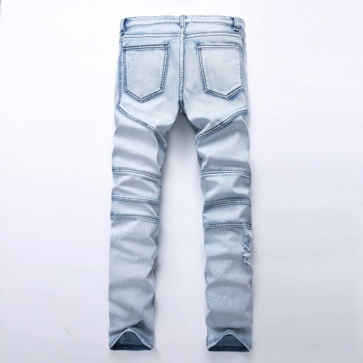 Pánske moderné džínsy - Modré