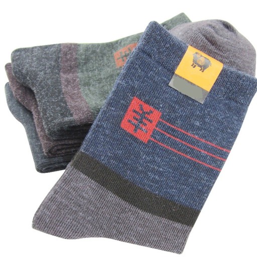 Pánske vlnené ponožky - 10 párov