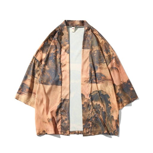 Pánsky kimono cardigan F1159