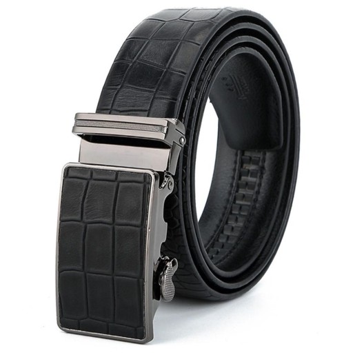 Pánský kožený pásek L411