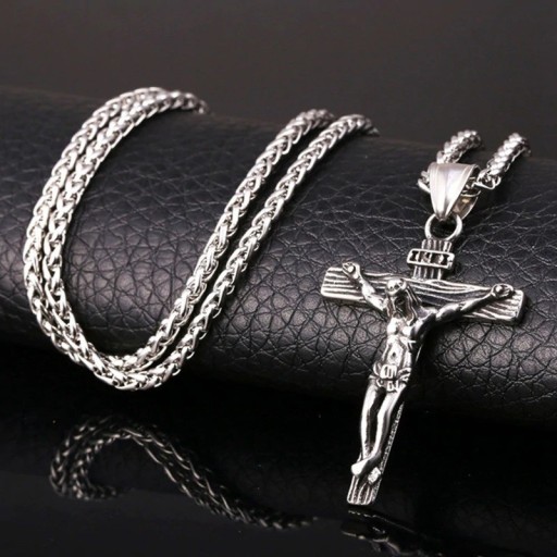 Pánský náhrdelník s křížem