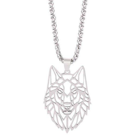 Pánský náhrdelník s vlkem