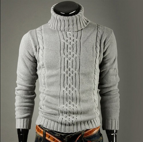 Pánsky pletený sveter J1557