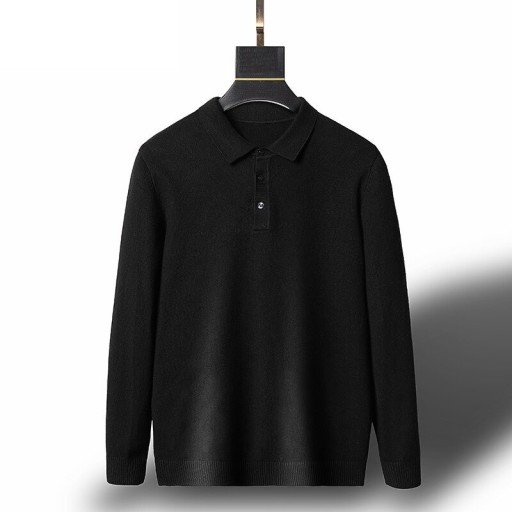 Pánsky sveter s golierom F244