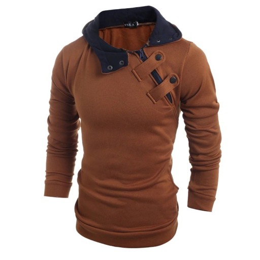 Pánsky sveter so zipsom F289