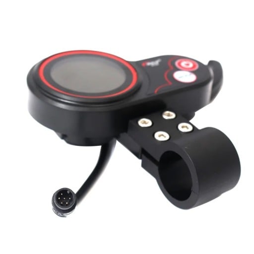 Pantalla de tablero con 6 pines para scooter eléctrico, panel de control LCD con indicador de velocidad, estado de batería y cambio de modos