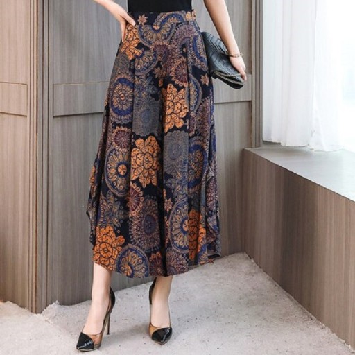 Pantalón 3/4 de mujer con estampado