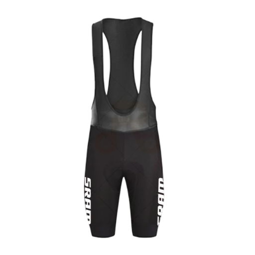 Pantalones cortos de ciclismo para hombre con tirantes para bicicleta deporte y entrenamiento negros