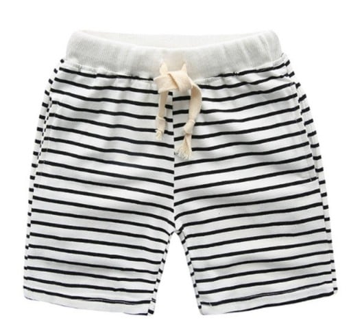 Pantalones cortos de niño a rayas J1943