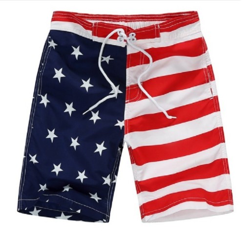 Pantalones cortos de niño con bandera de EE.UU. J1330