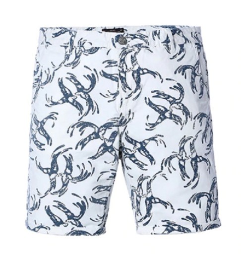 Pantalones cortos para hombre con estampado de gaviotas