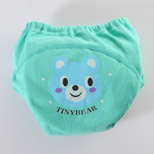 Pantalones de entrenamiento con forma de osito de peluche, 8 unidades