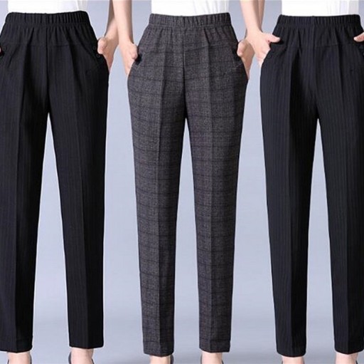 Pantalones de mujer de talla grande