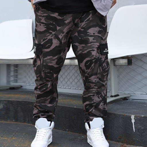 Pantalones deportivos de camuflaje para hombre F1691
