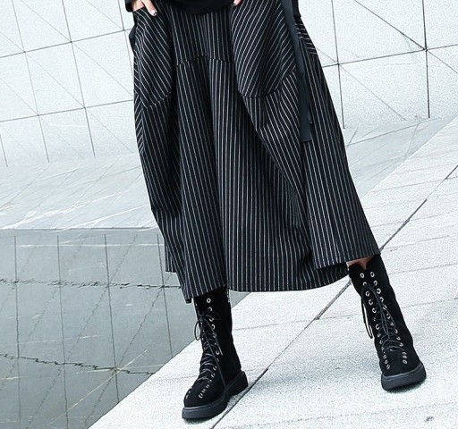 Pantalones holgados de mujer