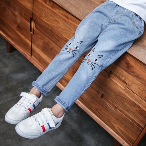 Pantalones vaqueros para niñas L2138