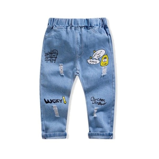 Pantalones vaqueros para niños L2165 Pantalones vaqueros para niños L2165