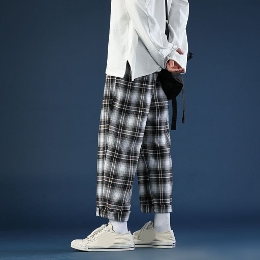 Pantaloni a quadri da uomo F1448