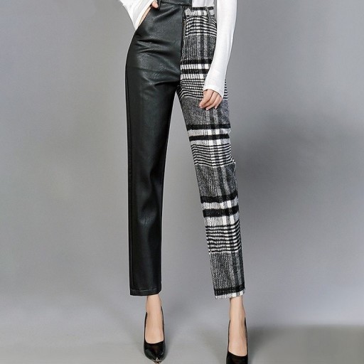 Pantaloni asimmetrici da donna