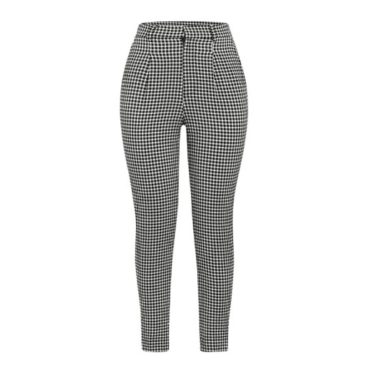 Pantaloni carouri pentru femei A231