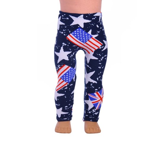 Pantaloni con motivo per bambole