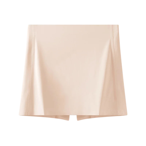 Pantaloni corti di sicurezza da donna senza cuciture con doppio strato di tessuto altamente elastico e liscio sotto gonne e vestiti