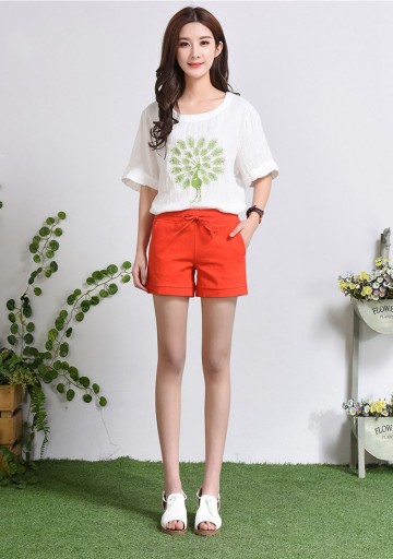 Pantaloni Corti Donna Morgan