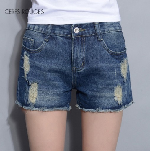 Pantaloni corti in denim Felicia