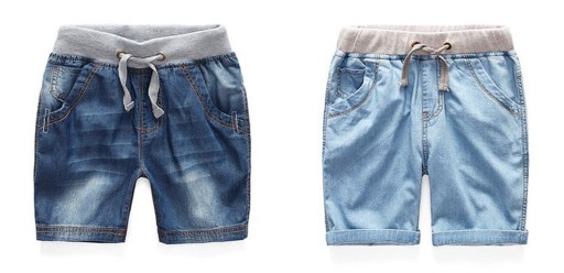 Pantaloni corti in denim per bambini J1323
