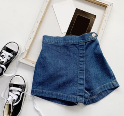 Pantaloni corti in denim per ragazze