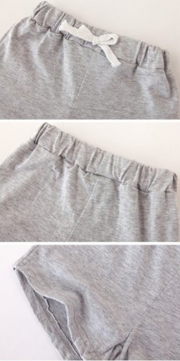 Pantaloni corti per bambini di qualità - Grigi