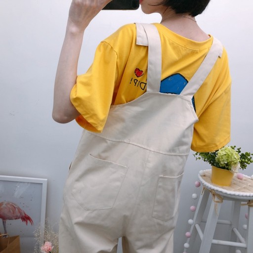 Pantaloni da donna con bretelle A1947