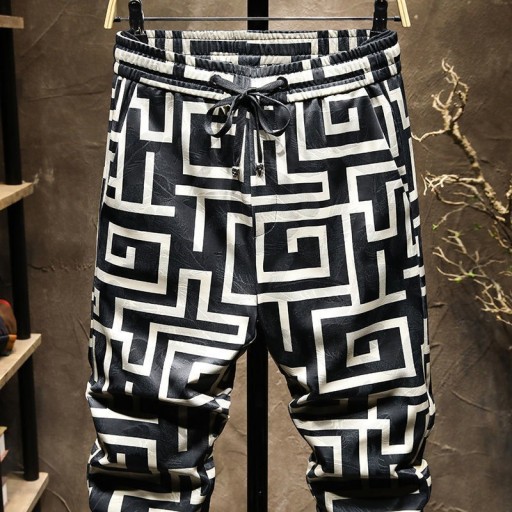 Pantaloni da uomo con motivo