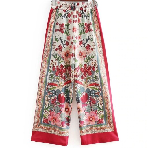 Pantaloni floreali da donna