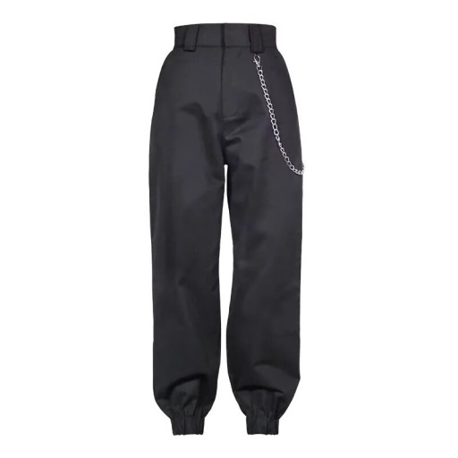 Pantaloni jogger pentru femei cu lanț