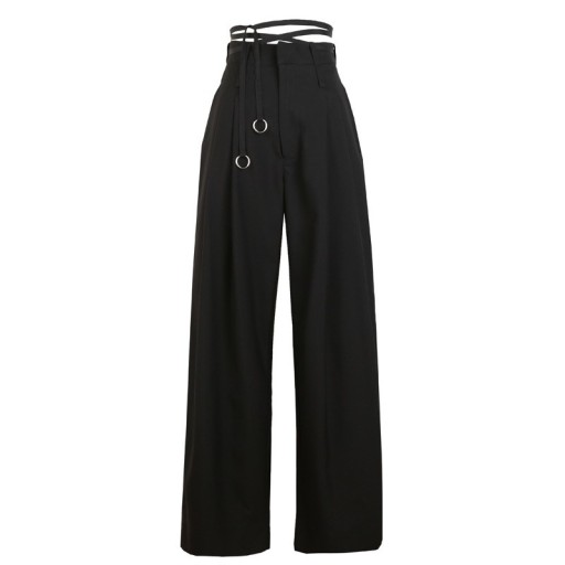 Pantaloni lunghi da donna neri