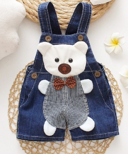 Pantaloni per bambini con bretelle