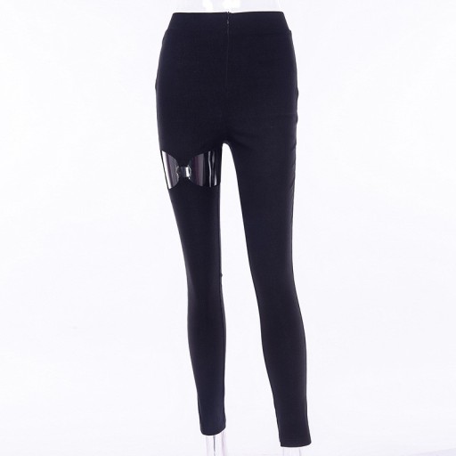 Pantaloni skinny de dama negri