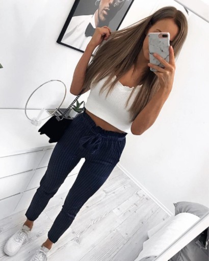 Pantaloni stilosi da donna J1163