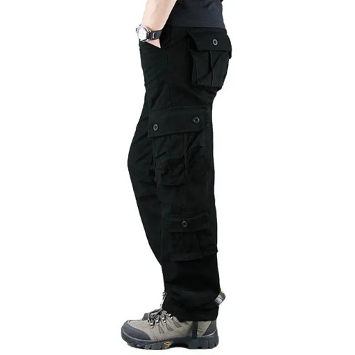Pantaloni tactici pentru bărbați, cu buzunare multiple, pantaloni de exterior, durabili, stil militar, drumeții, camping, agrement