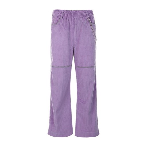 Pantaloni violet pentru femei