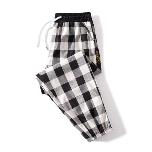 Pantalons à carreaux pour hommes F1538