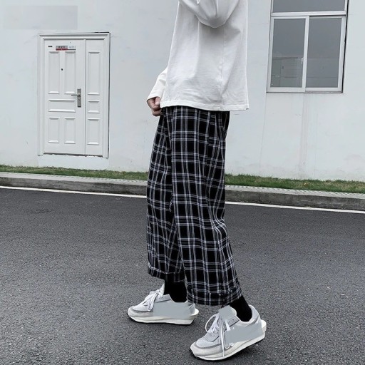 Pantalons à carreaux pour hommes F1722