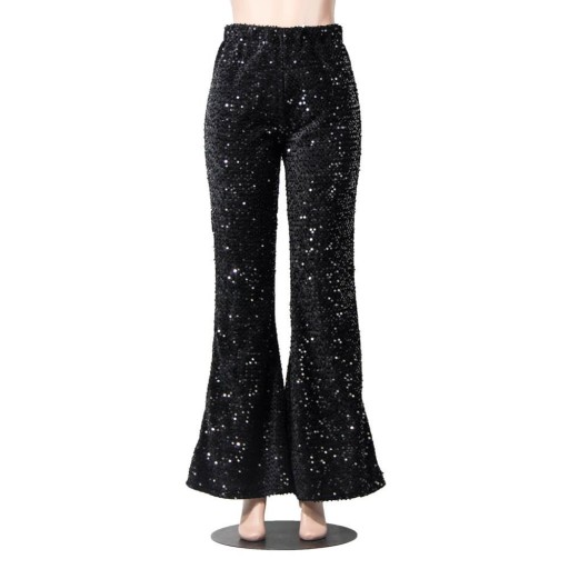 Pantalons à paillettes pour femmes A376