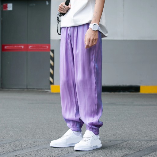 Pantalons brillants pour hommes F1518