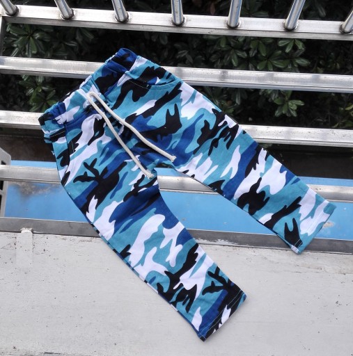 Pantalons de garçon à motif militaire J906