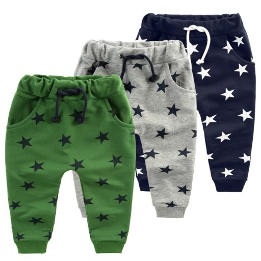 Pantalons de garçon avec étoiles J2537