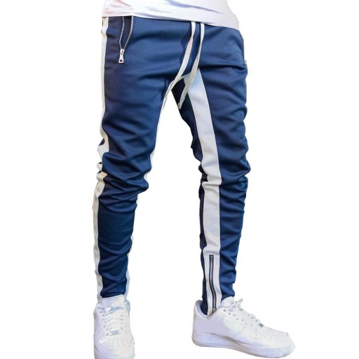 Pantalons de survêtement bicolores pour hommes