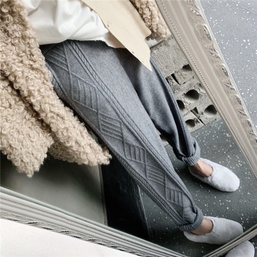 Pantalons de survêtement en tricot pour femmes